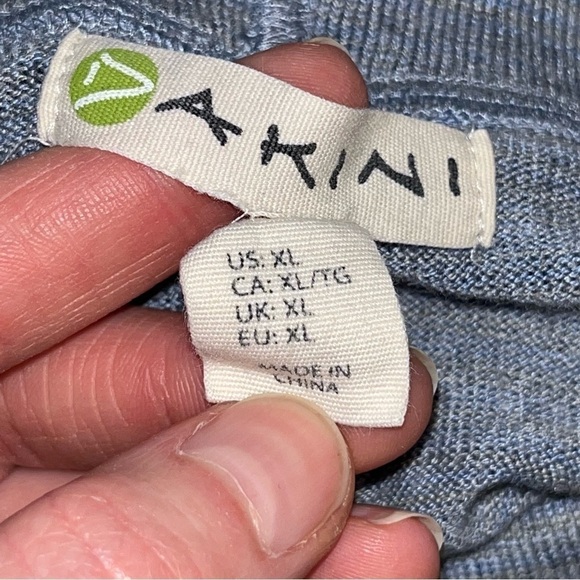 Akini Wool Blend Cowl Neck Pullover Sweater Women’s Size Extra Large - Picture 7 of 8